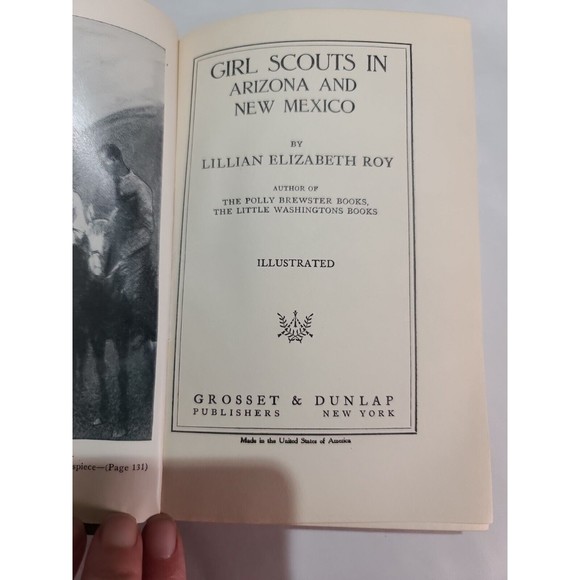 Girl Scouts in Arizona & New Mexico by Lillian Roy 1923 1st Ed Grosset Dunlap - Picture 7 of 9